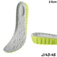 thumbnail image 2 of Height-increasing Insoles Soft Breathable Insoles Shock-absorbing Invisible Unisex R4r8, 2 of 3