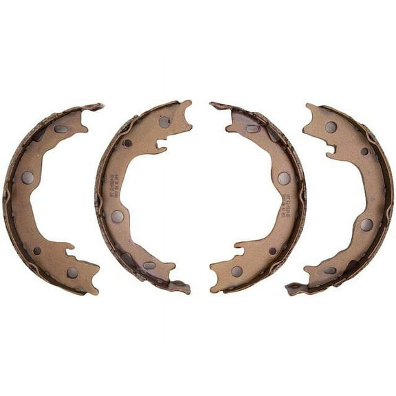 Rear Parking Brake Shoe Set - Compatible with 2012 - 2017 Toyota Camry 2013 2014 2015 2016