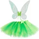 thumbnail image 4 of Falda de tul de hada para niñas con alas y orejas, corona, traje de tutú para niñas pequeñas, faldas de tul para niñas, disfraz de duendecillo de Halloween para niños, 4 of 5