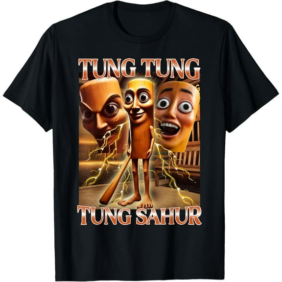 DOPASHIRT Tung Tung Tung Sahur Italian Brainrot T-Shirt Unisex S-5XL Hot Trending Shirt, Vintage Birthday Gift