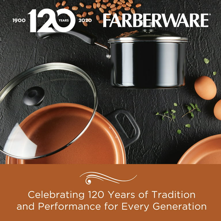 Farberware 14-Piece Complements Stainless Steel and Nonstick Pots
