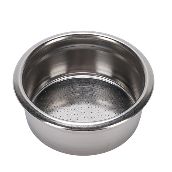 YAHHU 58mm 304 Stainless Steel Single‑Layer Coffee Filter Basket – Non‑Pressurized, Easy Clean, High Extraction for Pour‑Over & Espresso