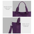 thumbnail image 6 of Kokovifyves Home and Kitchen Clearance Messenger Bag Large Capacity Dual Purpose Casual Hand Shoulder Bag, Waterproof, Suitable for Traveling, Fitness, Shopping, 6 of 9