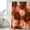 Orange, variant on Purple Black Flowers Standard Shower Curtain Set, Waterproof Shower Curtains for Bathroom, Modern Abstract Blooms Floral Washable Fabric Cloth Bath Curtain for Bathtub with Hooks 72x72 Inches