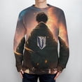 thumbnail image 4 of Attack On Titan Unisex Sweater Long Sleeve Fall Casual Crewneck Tops Pullover Active Streetwear Fashion Sweatshirt XL, 4 of 6