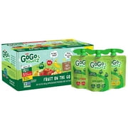 GoGo SqueeZ Applesauce, Variety Pack (Apple/Banana/Strawberry), 3.2 Ounce (20 Pouches), Gluten Free, Vegan Friendly, Unsweetened, Recloseable BPA Free Pouches (280103)