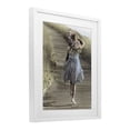 thumbnail image 2 of Stupell Industries Coastal Girl With Sun Hat Walking White Framed Print Under Glass, 13 x 16, by Kendra Dew, 2 of 8