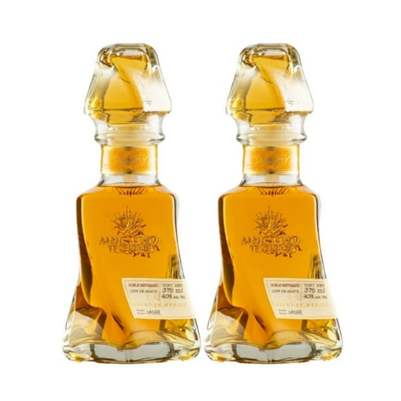 Duo Pack Tequila Adictivo Doble Reposado 100% Agave 375 Ml ADICTIVO Tequila Doble Reposado