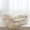 Cream White, variant on Chunky Knit Blanket Throw Knitted Throw Blankets for Couch Bed Fluffy Soft Blanket with Jumbo Chenille Yarn Thick 100% Handmade (Purple, 51"×63")