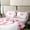 Pink Green Gold, variant on Erosebridal Floral Initial Letter S 100% Cotton Duvet Cover,Valentine Bedding Set King for Kids Boys Girls,Princess Bow Quilt Cover with 2 Pillow Shams Breathable(No Comforter)
