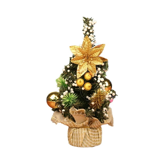 Red Red Christmas Red Berry Small Tree Desktop Decoration Holiday Tabletop Centerpiece 6X4Inch