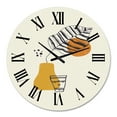 thumbnail image 2 of Designart 1 in Quartz Modern/Contemporary Wall Clock, 2 of 5