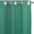 thumbnail image 2 of Your Chair Covers - 52 X 84 Inch Blackout Polyester Curtains with Grommets Hunter Green - 2 Panels, 2 of 3