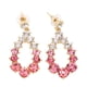 thumbnail image 3 of Wedding Earrings, Romantic Ambience Vibrant Colors Durable Alloy Elegant Style Dangle Earrings For Party For Wedding For Anniversary ANGGREK Otros, 3 of 8