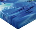 thumbnail image 2 of Ambesonne Flower Fitted Sheet, Natural Orchids, Full Size, Blue, 2 of 3