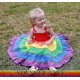 thumbnail image 2 of Girls Rainbow Dress Toddler Rainbow Dress Princess Sleeveless Halter Beach Multiple Sizes Available, 2 of 5