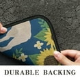 thumbnail image 6 of French Bulldog Sunflowers Floral Door Rugs,Washable Non Slip Door Mats Indoor,Decorative Door Mats,Entry Mat Indoor for Entrance,Bedroom,Kitchen,Bathroom,30"x17", 6 of 6