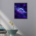 thumbnail image 2 of ZQS950-AB Diamante AB parcial Diamante Serie paisaje nebulosa vasta resina diamante 40 * 50 CM Tamaño lienzo 45 * 55 cm, 2 of 9