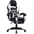 thumbnail image 1 of Gaming Chair with Footrest and Reclining Backrest, Racing Style High Back Office Chair, 1 of 7