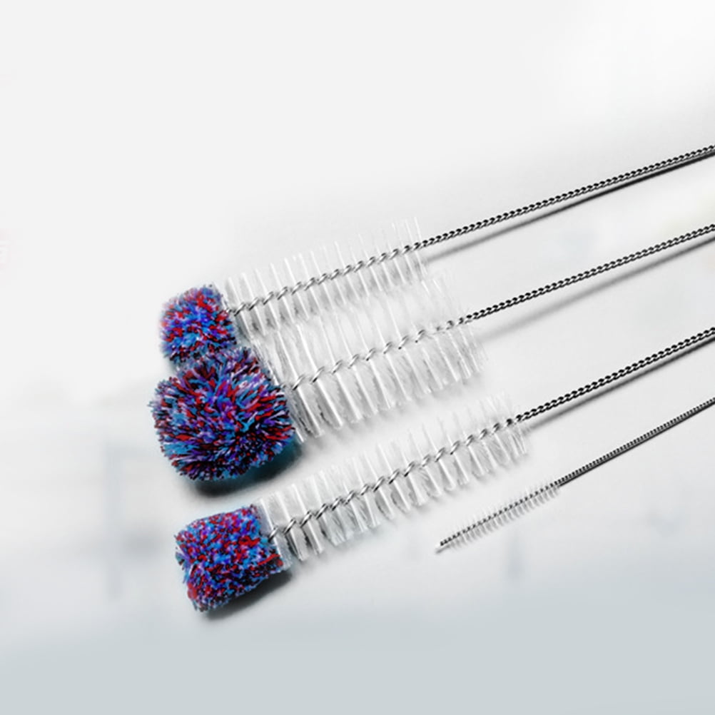 8 Pcs Bottle Cleaning Brushes Bottle Brush Cleaning Brush Kettle Brush Kettle Cleaning Tool Glass Stainless Steel Purple