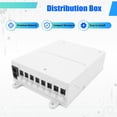 thumbnail image 4 of Caja de Distribución de Fibra Óptica de 8 Núcleos para Montaje en Pared, para Interiores y Exteriores., 4 of 8