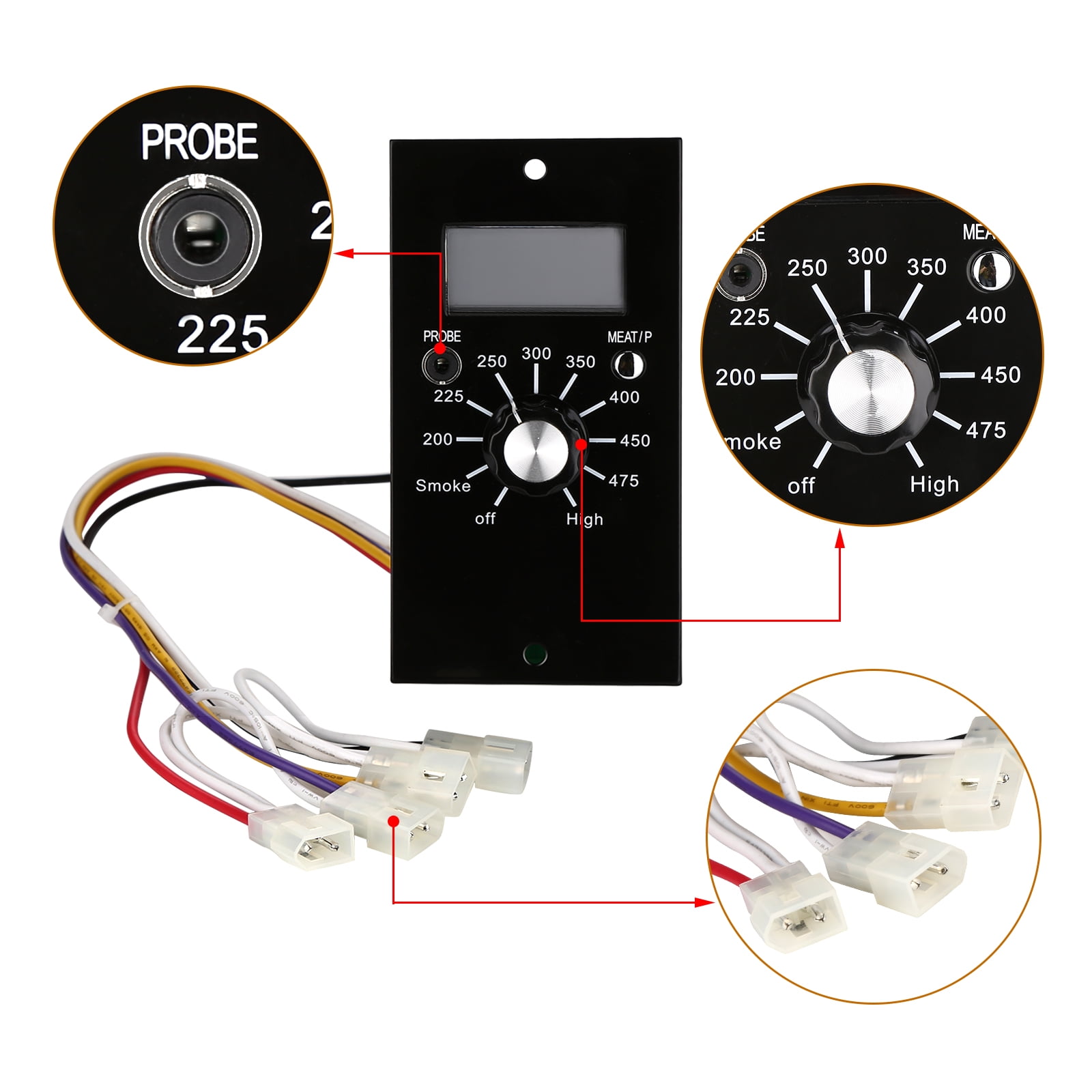 Details about   USA Thermostat Control Board For Pit Boss P9 Wood Oven BBQ Temperature Control 