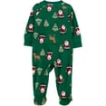 thumbnail image 2 of Carter's Child of Mine Toddler Holiday Pajama Sleeper, One-Piece, Sizes 12M-5T, 2 of 7