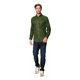thumbnail image 4 of Camisas Para Hombre Manga Larga Lisa Regular Fit Basica, 4 of 4