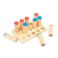 thumbnail image 1 of Juguete sensorial de madera CUTICAT Juguetes de madera Montessori, 1 of 8