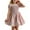 Pink, variant on Fainosmny Kids Children Girls Summer Solid Color Princess Dress Fashion Cute Dress Girls Dresses Light Pink 140/(6-7 Years)