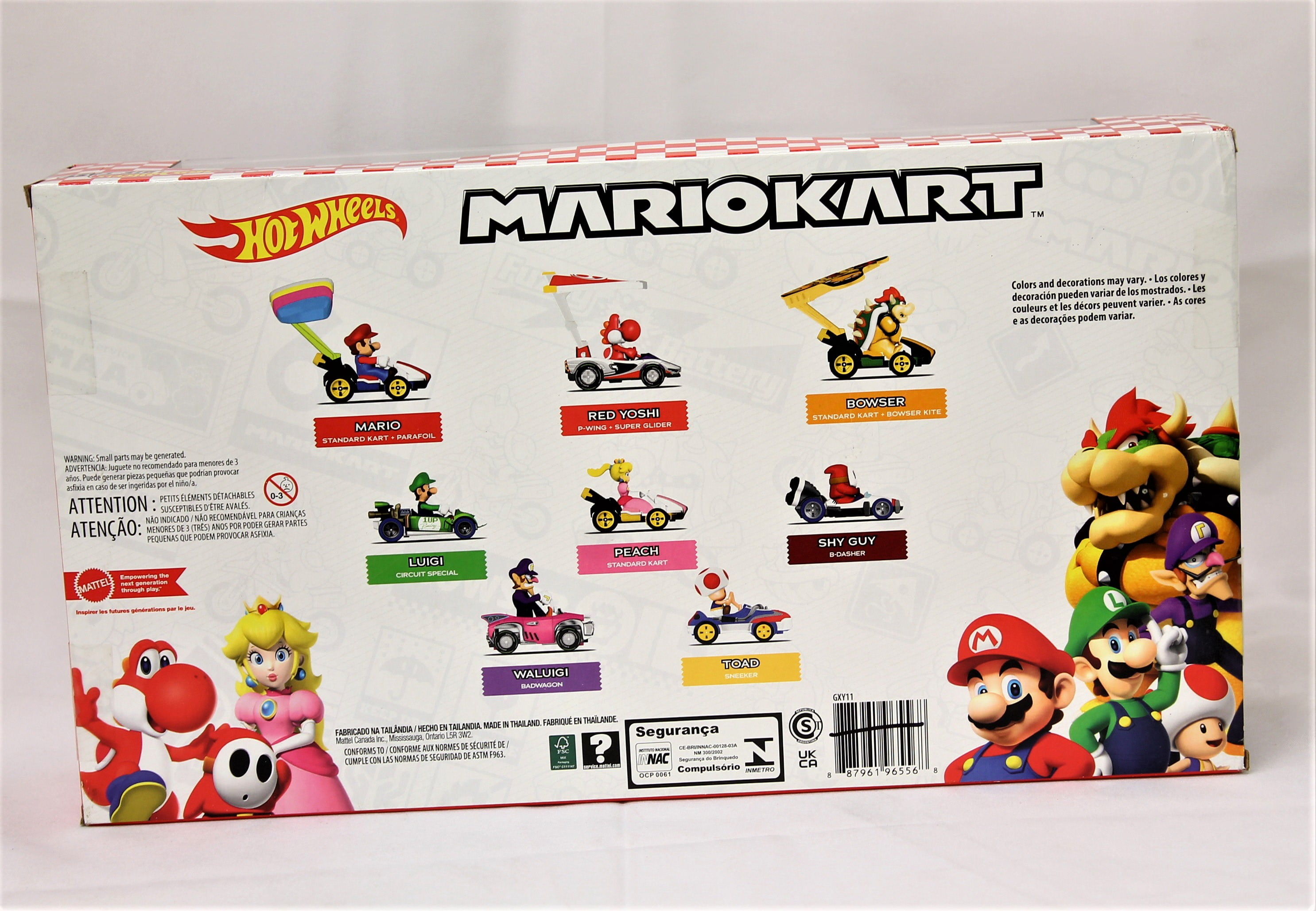 Hot Wheels Mario Kart Collector Set 8pk