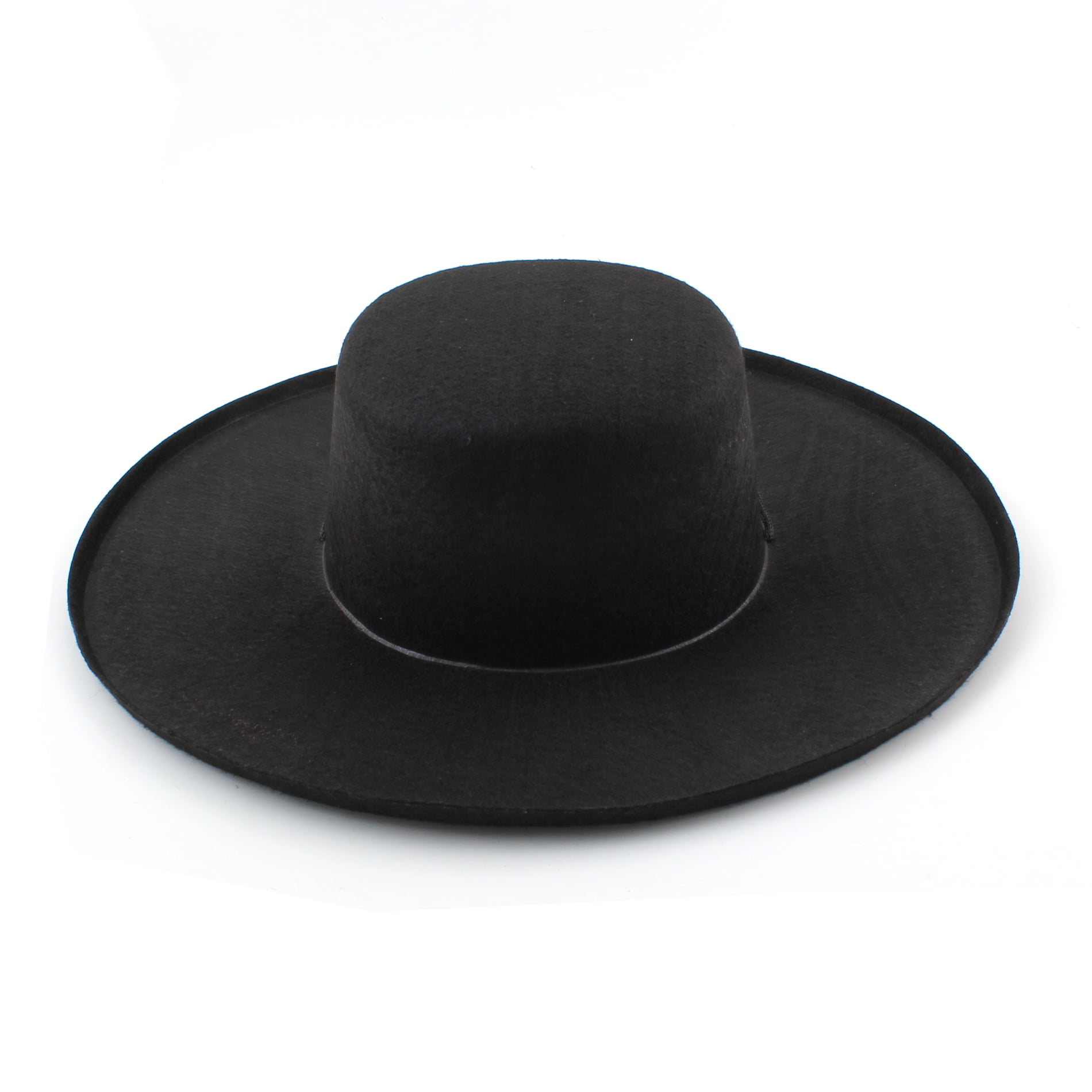 Mens Felt Mexican Bandit Hat Spanish Zorro Wild West Fancy Dress Accessory