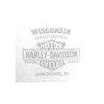 thumbnail image 2 of Harley-Davidson Men's Vintage Rider Tonal Long Sleeve Crew-Neck Tee, White (XL), Harley Davidson, 2 of 2