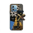 thumbnail image 6 of LYM-Phone Case For MOTO G Stylus 4G 2023, Waterproof phone case protective case Skin-friendly feel cute Bear bracelet Simplicity Anti-knock Black pearl pendant silicone Cartoon soft case, 6 of 9