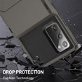 thumbnail image 3 of Funda tipo cartera Marphe para Samsung Galaxy Note 20, color gris, 3 of 7