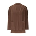 thumbnail image 4 of Soki Cardigan pour Femmes Léger à Manches Longues Ouvert Décontracté avec Poche, 4 of 9