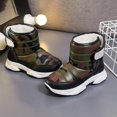 thumbnail image 6 of XXWXYD Toddler Boots Girl Boys Children's Casual Shoes Mesh Soft Sole Breathable Sports Short Boots for Fashion Classic Comfortable Shoe(6-7 Years,Green), 6 of 9