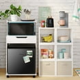 thumbnail image 4 of Mainstays 0.7 Cu ft Compact Countertop Microwave Oven, Teal, 4 of 14