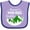 Lavender and Purple, variant on Inktastic Mommy's Hiking Buddy with Mountains and Trees Boys or Girls Baby Bib