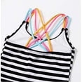 thumbnail image 5 of StylesILove Little Girls Sweet Popsicle Striped One-Piece Swimsuit Bathing Suit Beach Swimwear, 5 of 6