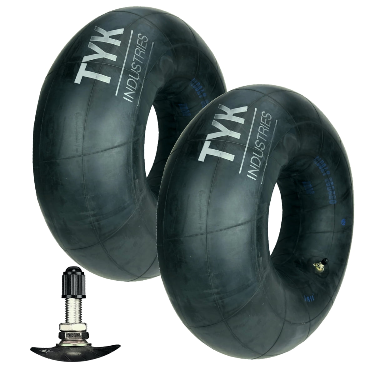 Two TYK 21x11-8 22x11-8 Heavy Duty ATV Tire Inner Tubes TR6 Metal Valve Stem 