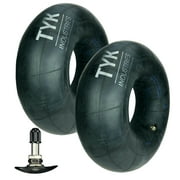 Pair of 2 TYK Industries 18x9.50-8 18x950-8 ATV Lawn Mower Tire Inner Tubes Metal TR6 Valves