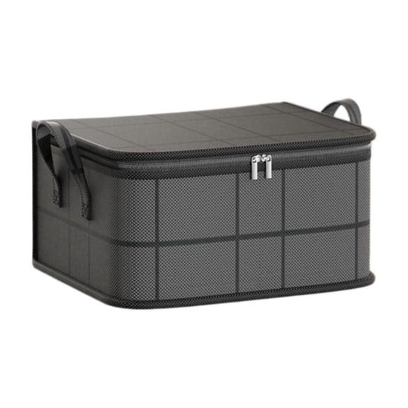 Spacious Moving Storage Bin Large Zippered Storage Bag For Quilts Bedding Clothes