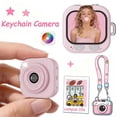thumbnail image 2 of Cámara digital para niños con pantalla LCD de 2 pulgadas, diseño compacto y portátil, grabación de fotos y videos, material ABS seguro y no tóxico, ideal como regalo infantil y para uso al aire libre., 2 of 9