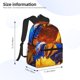 thumbnail image 2 of Balery Colorful Rooster Mochila para Mujeres y Hombres, Mochila Ligera Casual para Viajes, Mochila Clásica Básica para la Universidad, 2 of 6