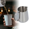 thumbnail image 4 of Tasse à Mousser le Lait, Pichet Mousseur 400 ml pour la Maison pour le Bureau, 4 of 8