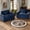 Blue, variant on JULY'S SONG 49.5" W Oversized Accent Chairs for Living Room Set of 2, Chenille Cloud Comfy Chair with Deep Seat and Extra Wide Armrests, Chenille Cloud Oversized Chair for Bedroom,Green