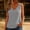 🔥 Gray, variant on Womens Linen Tops Womens Blouses Casual Side Split V Neck Crop Top for Solid Color Spring Summer Shaping Fit Breathable Casual Top Blouses