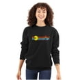 thumbnail image 3 of PACMAN Retro 80s Arcade Game Classic Sweatshirt for Men or Women Brisco Brands X, 3 of 6