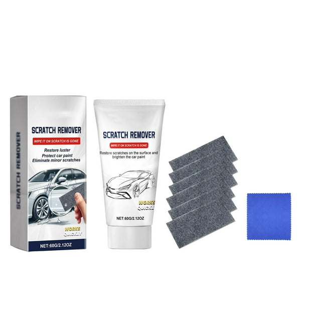 Kit de Réparation de Rayures de Voiture, Réparation Instantanée de Rayures pour Voitures, Élimination de Rayures de Peinture Automobile, Kit de Réparation de Rayures de Véhicule, Dissolvant de Rayures de Polissage de Voiture, Réparation de Rayures Auto, Dissolvant de Rayures de Peinture de Voiture